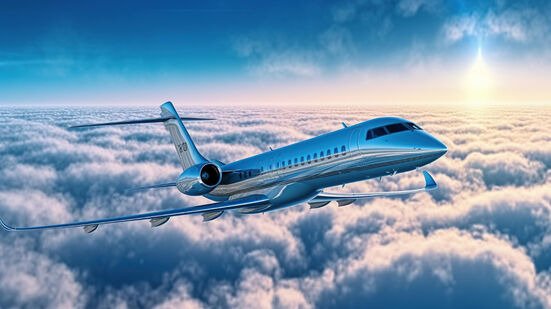 High-end luxury private jet charter