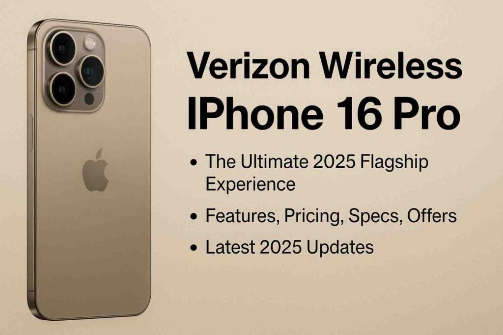 verizon wireless iphone 16 pro