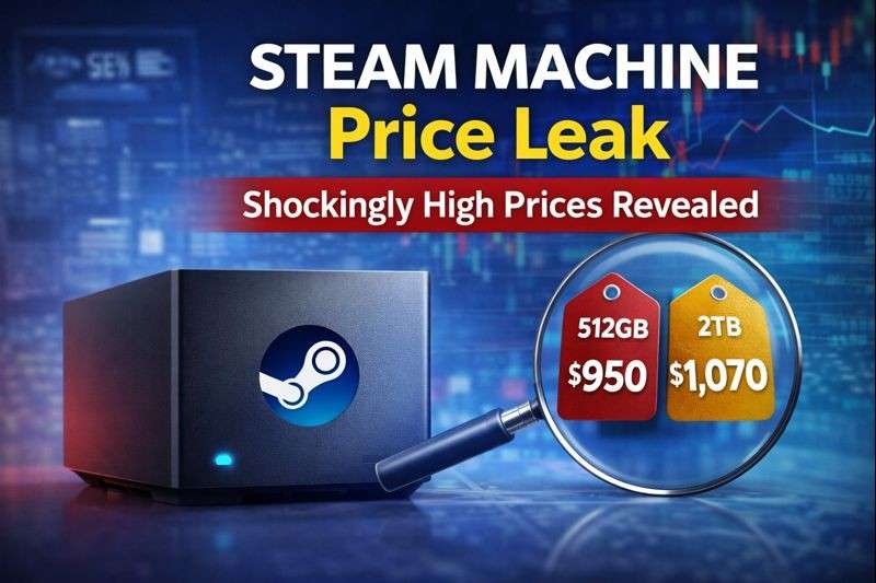 Steam Machine Price Leak